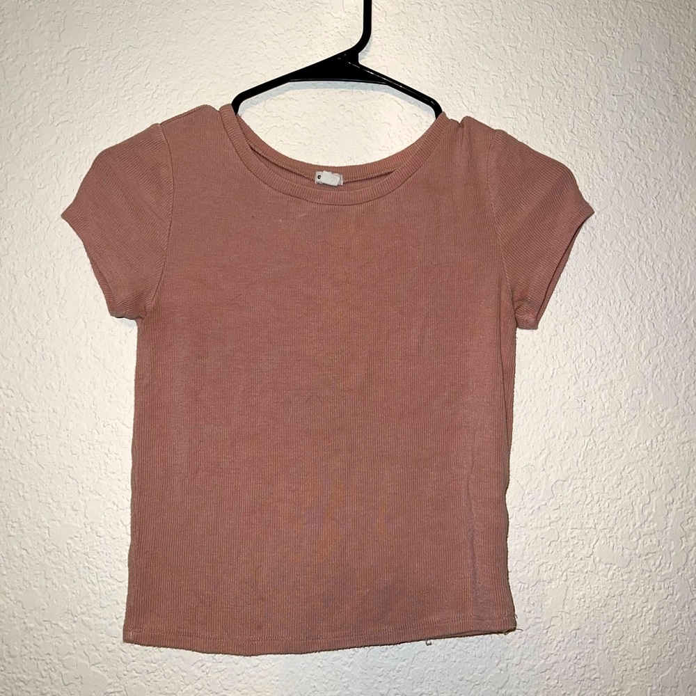 Garage Light Pink, Petite/Small crop top